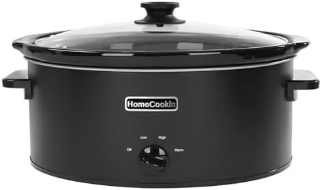 7-Quart Programmable Slow Cooker with Timer and Keep Warm — Multicooker, HOMECOOKIN