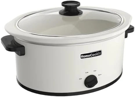 7-Quart Programmable Slow Cooker with Timer and Keep Warm — Multicooker, HOMECOOKIN