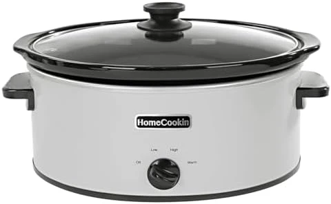 7-Quart Programmable Slow Cooker with Timer and Keep Warm — Multicooker, HOMECOOKIN