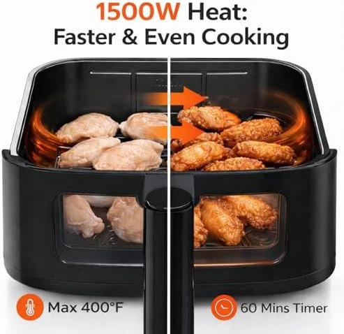 8-in-1 Air Fryer 4 Qt — Air Fryer, Simple Deluxe