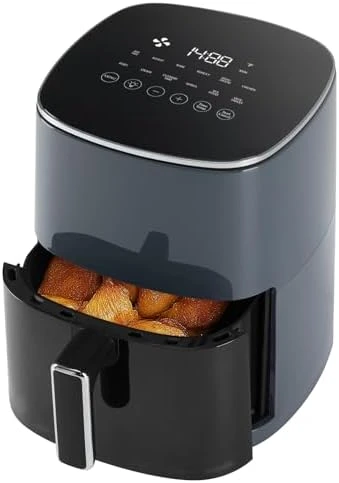 Air Fryer 6QT with Window, Square Airfryer Oven 12-in-1 — Air Fryer, Sweetcrispy