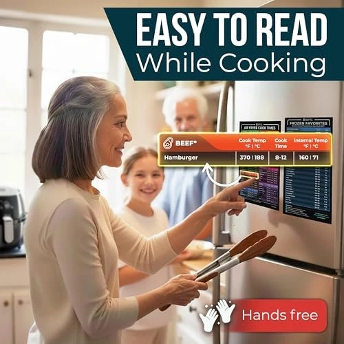 Air Fryer Cheat Sheet Set — Air Fryer, Empowered Cooks
