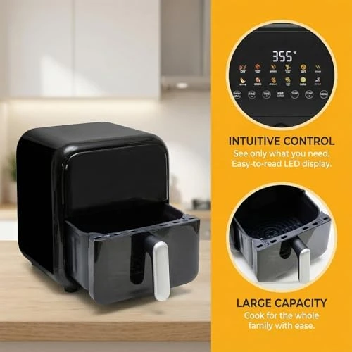 Air Fryer with Window 7.9QT, 12-In-1 — Air Fryer, OLIXIS