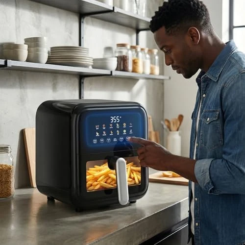 Air Fryer with Window 7.9QT, 12-In-1 — Air Fryer, OLIXIS