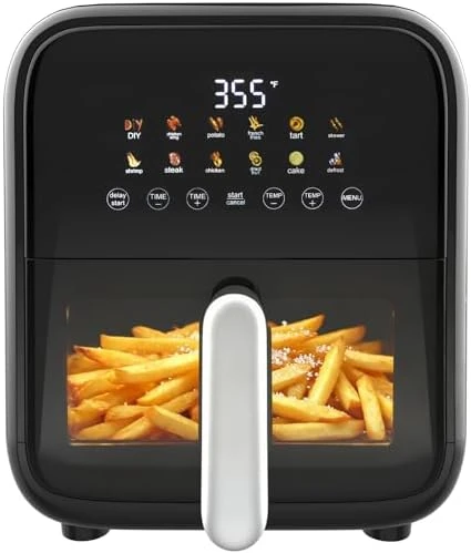 Air Fryer with Window 7.9QT, 12-In-1 — Air Fryer, OLIXIS