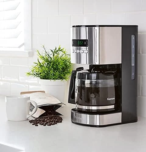 Coffee Maker 12 cup Drip Coffee Machine with Reusable Filter — Coffee Maker, Koolatron
