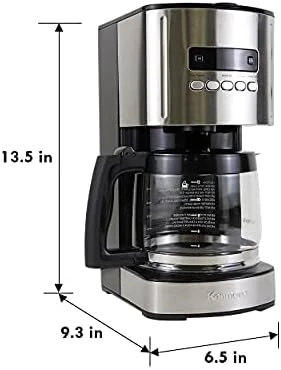 Coffee Maker 12 cup Drip Coffee Machine with Reusable Filter — Coffee Maker, Koolatron
