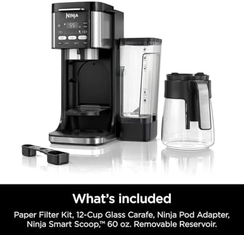 DualBrew Pro Drip Coffee Maker – Hot & Iced, K-Cup Compatible — Coffee Maker, Ninja