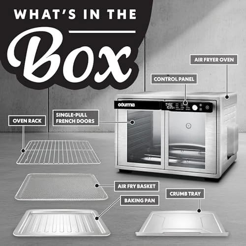 French Door Air Fryer Oven — Air Fryer, Gourmia
