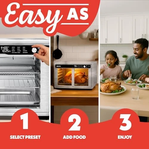 French Door Air Fryer Oven — Air Fryer, Gourmia
