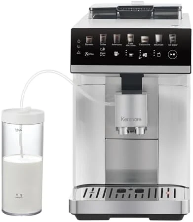 Fully Automatic Coffee Maker with Grinder & Milk Frother — Coffee Maker, Koolatron