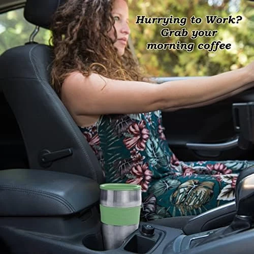 Green Personal Single Serve Coffee Maker with 14oz Travel Mug — Coffee Maker, Mixpresso
