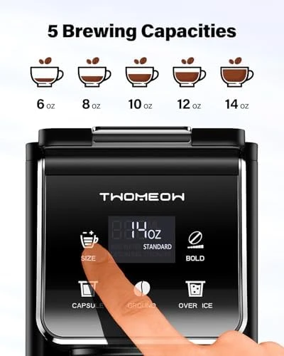 K Cup Coffee Maker with Bold Setting — Coffee Maker, TWOMEOW