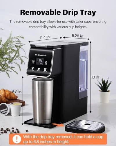 K Cup Coffee Maker with Bold Setting — Coffee Maker, TWOMEOW