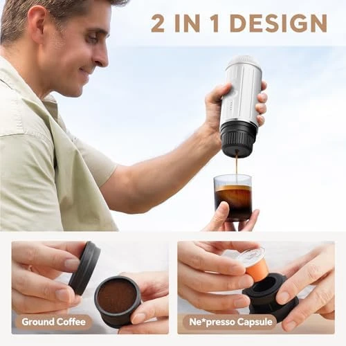 Portable Electric Espresso Coffee Maker — Coffee Maker, i Cafilas
