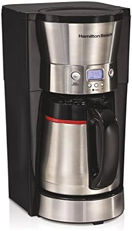 Programmable Coffee Maker with 10 Cup Thermal Carafe — Coffee Maker, Hamilton Beach