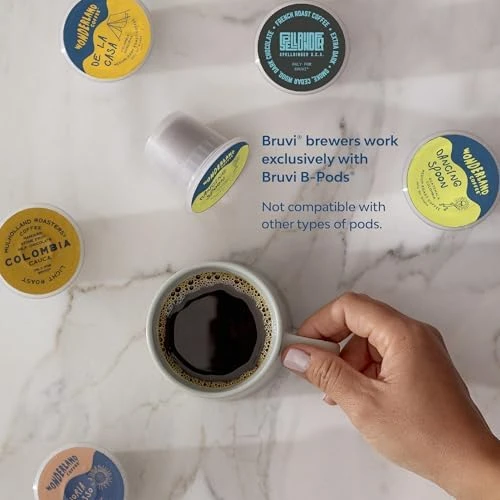 Single-Serve Coffee Maker Bundle — Coffee Maker, BRUVI
