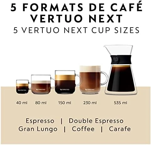 Vertuo Next Coffee and Espresso Machine — Coffee Maker, De'Longhi