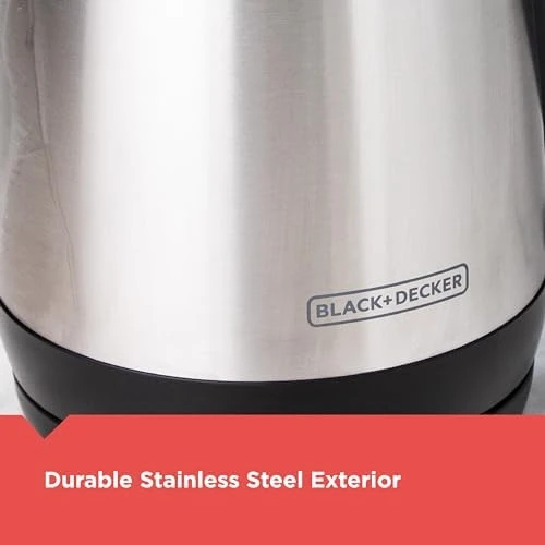 1.7L Cordless Electric Kettle — Electric Kettle, BLACK+DECKER
