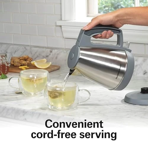 1 Liter Electric Kettle — Electric Kettle, Hamilton Beach