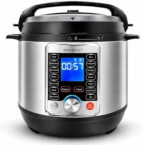 14-in-1 Electric Pressure Cooker 8 Quart — Multicooker, KINGBULL