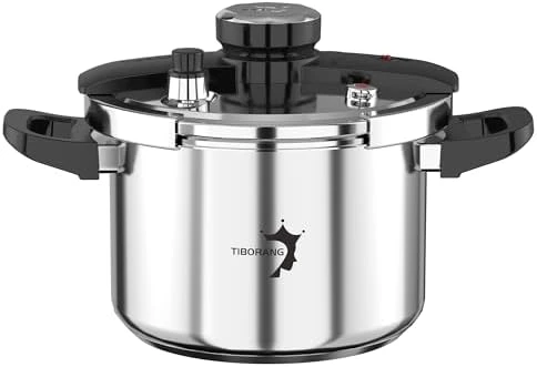 6.3 QT Stainless Steel Pressure Cooker — Multicooker, TIBORANG