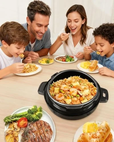 6 Quart 10-in-1 Electric Pressure Cooker — Multicooker, Aptovpvp