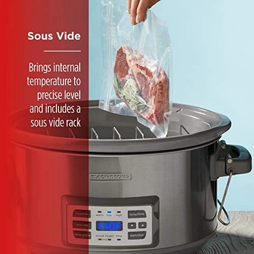 7-Quart Digital Slow Cooker — Multicooker, BLACK+DECKER