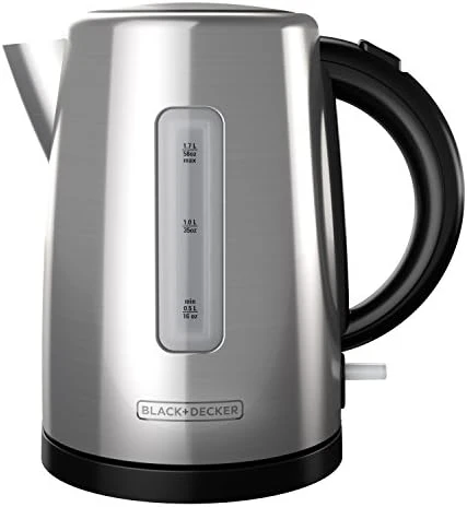 Cordless Kettle, Silver — Electric Kettle, BLACK+DECKER