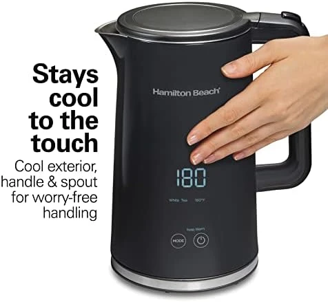 Digital Temperature Control Electric Tea Kettle — Electric Kettle, Hamilton Beach