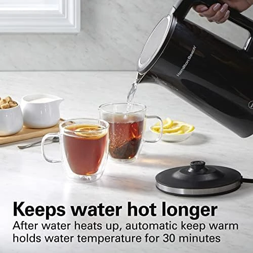 Digital Temperature Control Electric Tea Kettle — Electric Kettle, Hamilton Beach