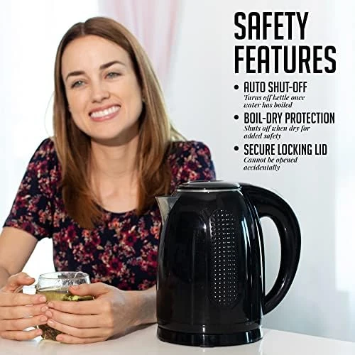 Double Wall Electric Tea Kettle — Electric Kettle, OVENTE