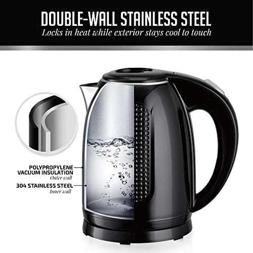 Double Wall Electric Tea Kettle — Electric Kettle, OVENTE