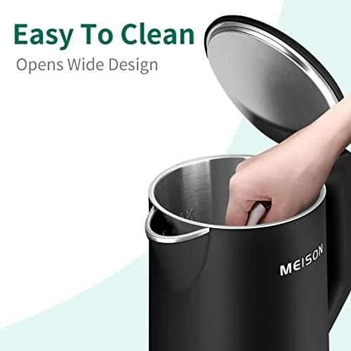 Double Wall Stainless Steel Electric Kettle — Electric Kettle, MEISON