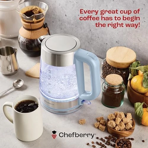 Electric Kettle for Boiling Hot Tea & Water — Electric Kettle, Chefberry