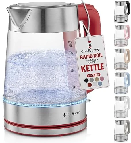 Electric Kettle for Boiling Hot Tea & Water — Electric Kettle, Chefberry