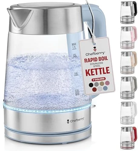 Electric Kettle for Boiling Hot Tea & Water — Electric Kettle, Chefberry