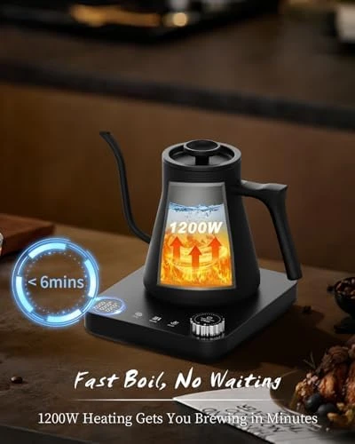Electric Kettle for Pour Over Coffee — Electric Kettle, Tisanio