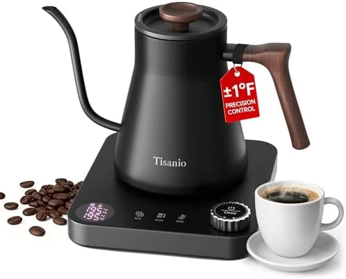 Electric Kettle for Pour Over Coffee — Electric Kettle, Tisanio