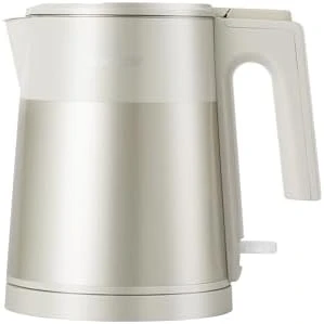 Electric Kettle Quiet, Double Wall Hot Water Boiler BPA-Free, Cool Touch, Cordless — Electric Kettle, COOKTRON