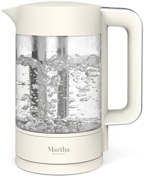 Electric Kettle with Stainless Steel Tea Infuser — Electric Kettle, Martha Stewart