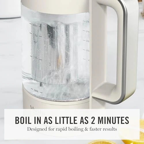 Electric Kettle with Stainless Steel Tea Infuser — Electric Kettle, Martha Stewart