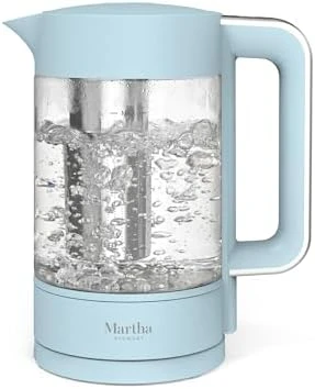 Electric Kettle with Stainless Steel Tea Infuser — Electric Kettle, Martha Stewart