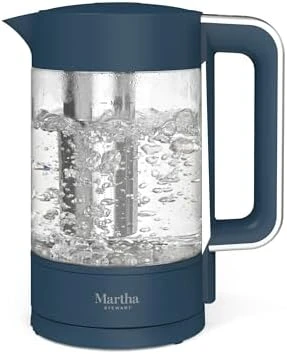 Electric Kettle with Stainless Steel Tea Infuser — Electric Kettle, Martha Stewart