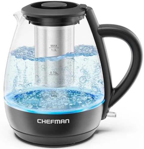 Electric Kettle with Tea Infuser — Electric Kettle, Chefman