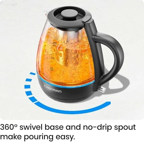 Electric Kettle with Tea Infuser — Electric Kettle, Chefman