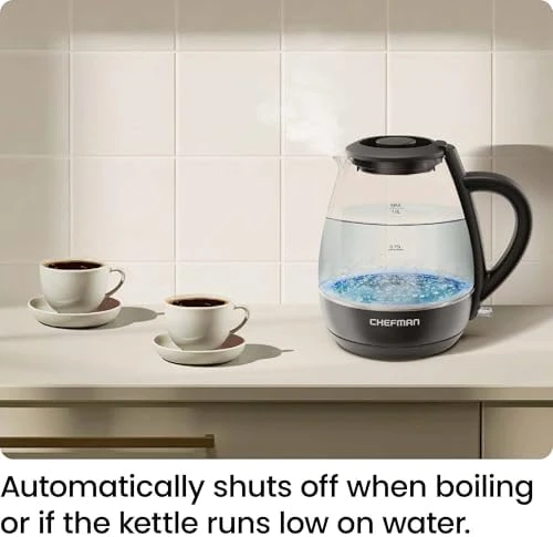 Electric Kettle with Tea Infuser — Electric Kettle, Chefman
