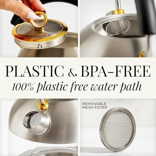 Electric Kettle with Temperature Control — Electric Kettle, STYLED SETTINGS