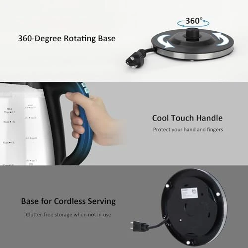 Electric Kettle with Temperature Control — Electric Kettle, JaneHome
