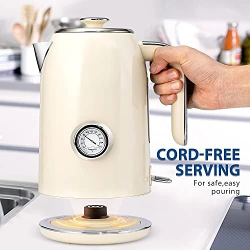 Electric Kettle with Temperature Gauge — Electric Kettle, Pukomc
